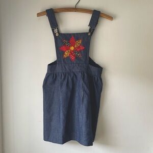 Vintage skirt overalls